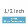 Brass Hose Connectors 1/2 inch